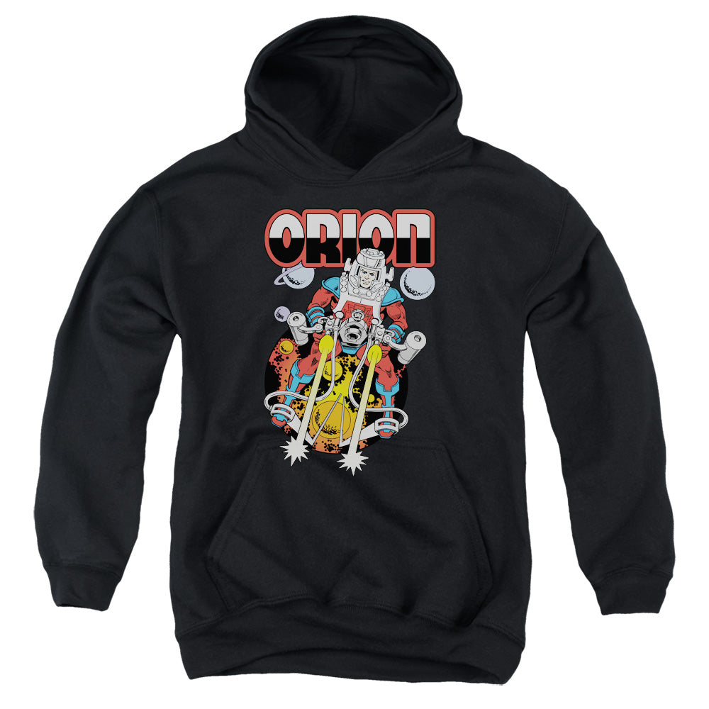 AN OFFCIALLY LICENSED DC ORION YOUTH HOODIE BLACK