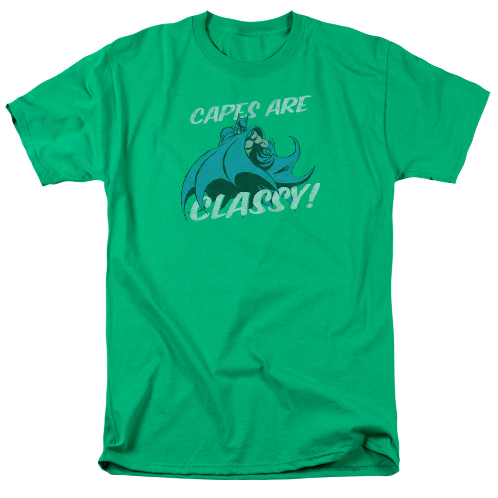 AN OFFCIALLY LICENSED DC CLASSY MEN'S REGULAR FIT T-SHIRT KELLY GREEN