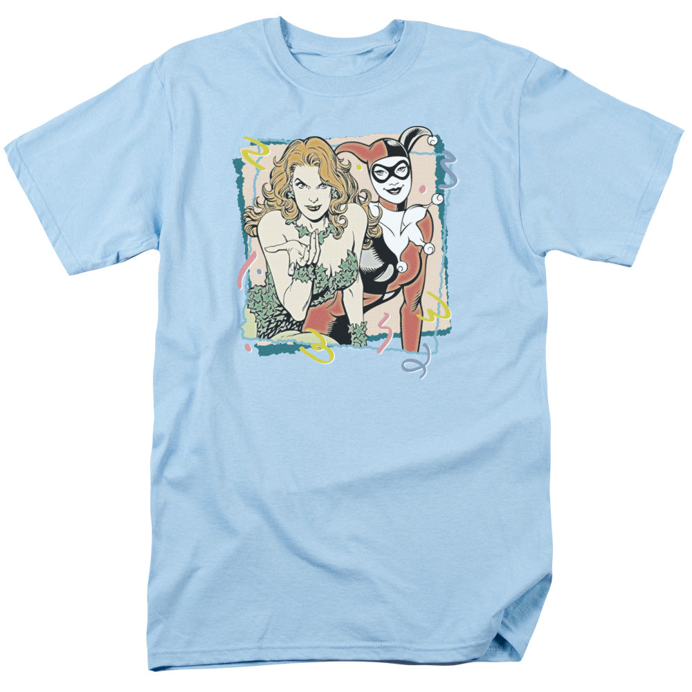 AN OFFCIALLY LICENSED DC TOTALLY HARVEY & IVY MEN'S REGULAR FIT T-SHIRT LIGHT BLUE
