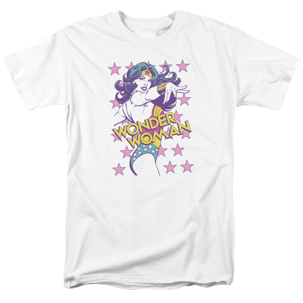 AN OFFCIALLY LICENSED DC VALIANT MEN'S REGULAR FIT T-SHIRT WHITE