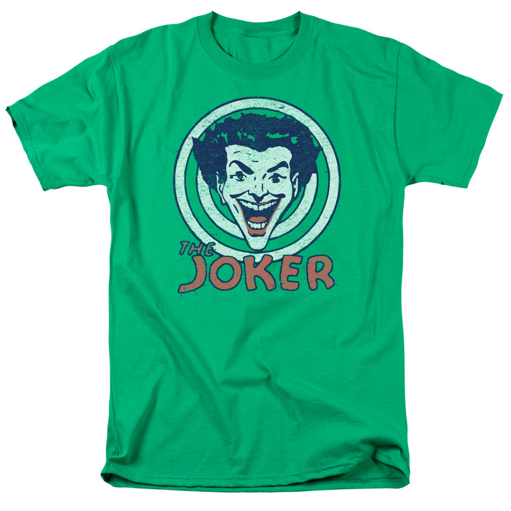 AN OFFCIALLY LICENSED DC JOKE TARGET MEN'S REGULAR FIT T-SHIRT KELLY GREEN