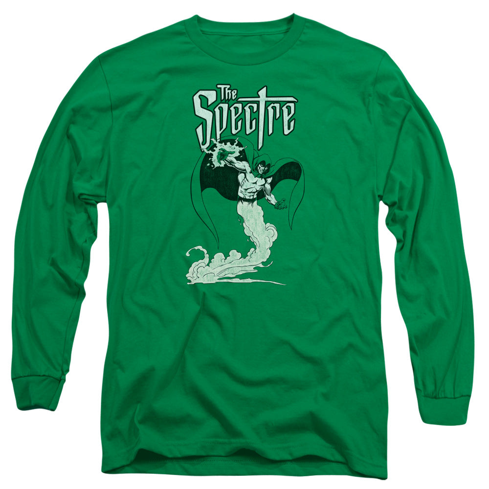 AN OFFCIALLY LICENSED DCO THE SPECTRE MEN'S LONG SLEEVE T-SHIRT KELLY GREEN