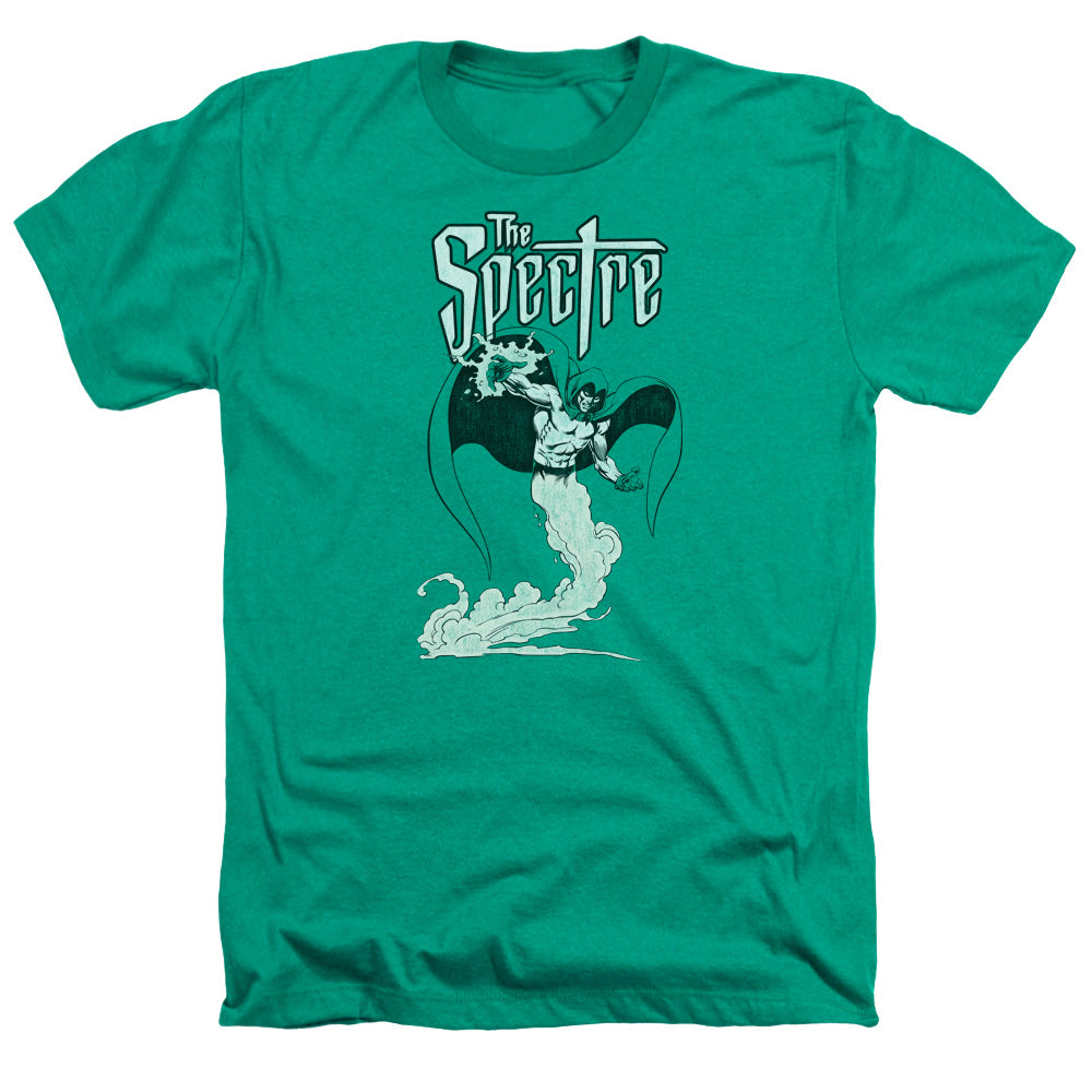 AN OFFCIALLY LICENSED DCO THE SPECTRE MEN'S HEATHER T-SHIRT KELLY GREEN