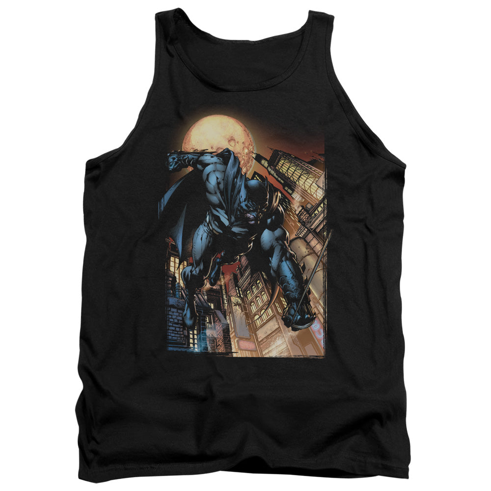 AN OFFCIALLY LICENSED BATMAN THE DARK KNIGHT #1 ADULT UNISEX TANK TOP BLACK