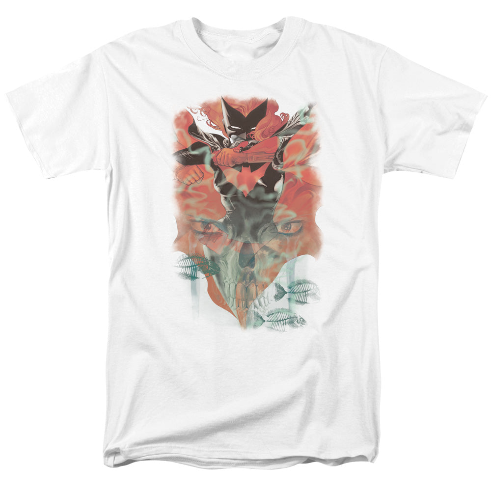 AN OFFCIALLY LICENSED BATMAN BATWOMAN #1 MEN'S REGULAR FIT T-SHIRT WHITE