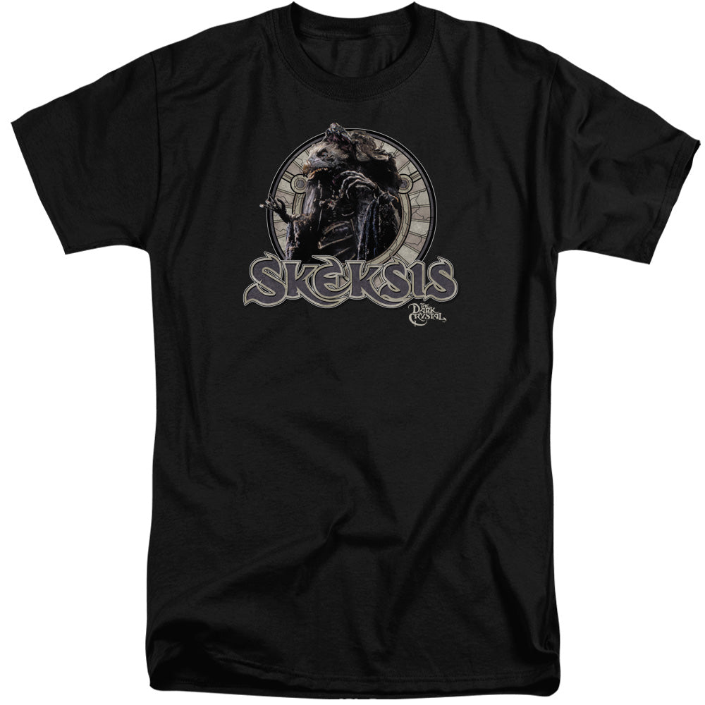 AN OFFCIALLY LICENSED DARK CRYSTAL SKEKSIS MEN'S TALL FIT T-SHIRT BLACK