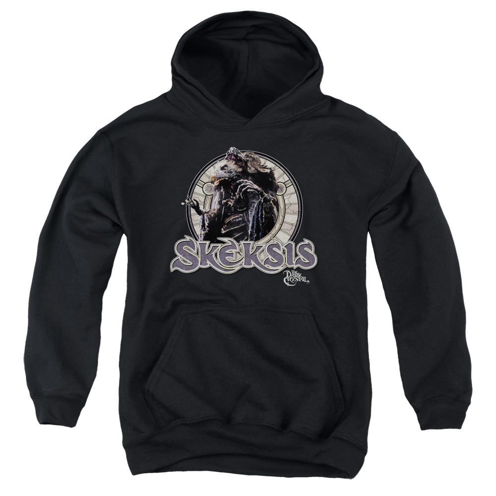 AN OFFCIALLY LICENSED DARK CRYSTAL SKEKSIS YOUTH HOODIE BLACK