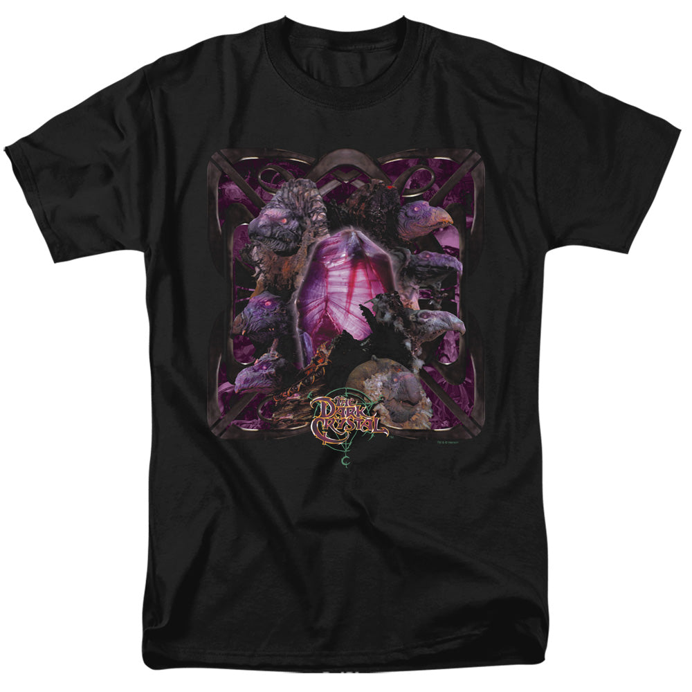 AN OFFCIALLY LICENSED DARK CRYSTAL LUST FOR POWER MEN'S REGULAR FIT T-SHIRT BLACK