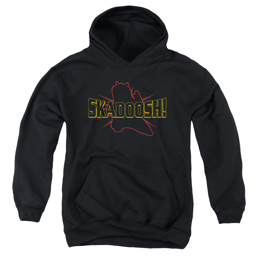 AN OFFCIALLY LICENSED KUNG FU PANDA SKADOOSH YOUTH HOODIE BLACK