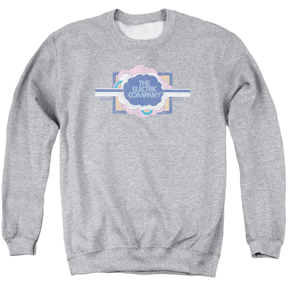 AN OFFCIALLY LICENSED ELECTRIC COMPANY SINCE 1971 ADULT UNISEX CREWNECK SWEATSHIRT ATHLETIC HEATHER