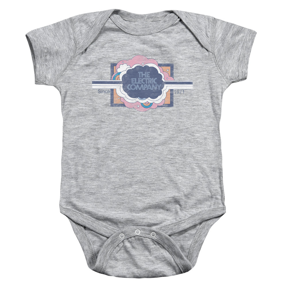AN OFFCIALLY LICENSED ELECTRIC COMPANY SINCE 1971 BABY BODYSUIT ATHLETIC HEATHER