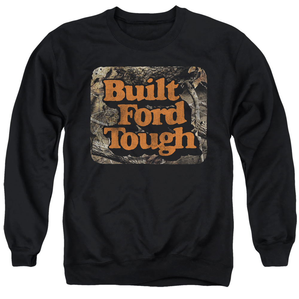 AN OFFCIALLY LICENSED FORD BFT CAMO ADULT UNISEX CREWNECK SWEATSHIRT BLACK