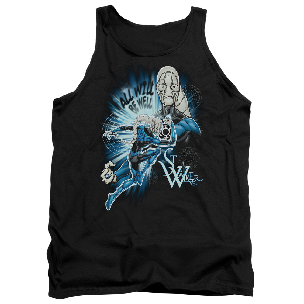 AN OFFCIALLY LICENSED GREEN LANTERN SAINT WALKER ADULT UNISEX TANK TOP BLACK