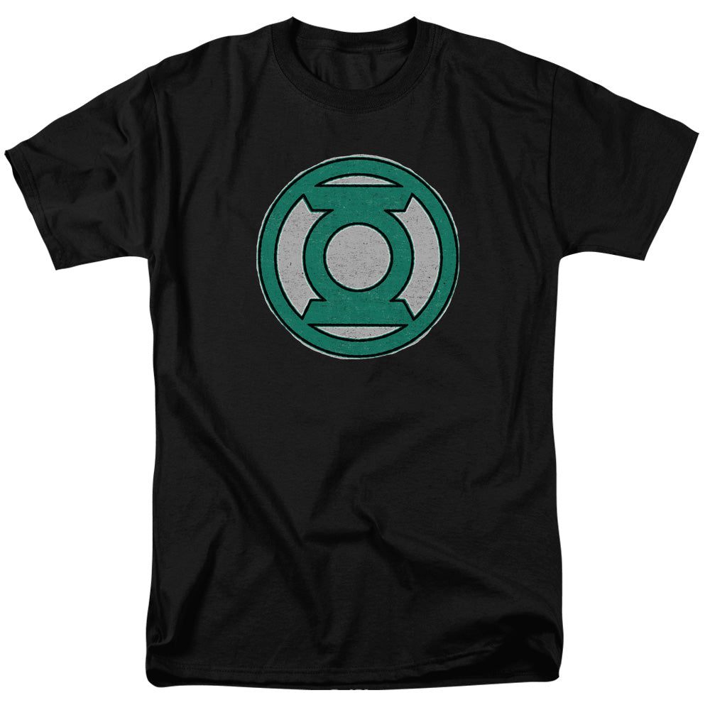 AN OFFCIALLY LICENSED GREEN LANTERN HAND ME DOWN MEN'S REGULAR FIT T-SHIRT BLACK