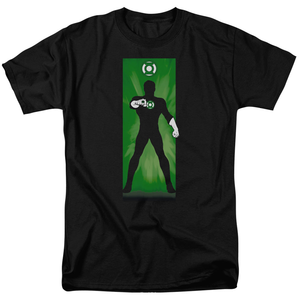 AN OFFCIALLY LICENSED DC GREEN LANTERN MEN'S REGULAR FIT T-SHIRT BLACK