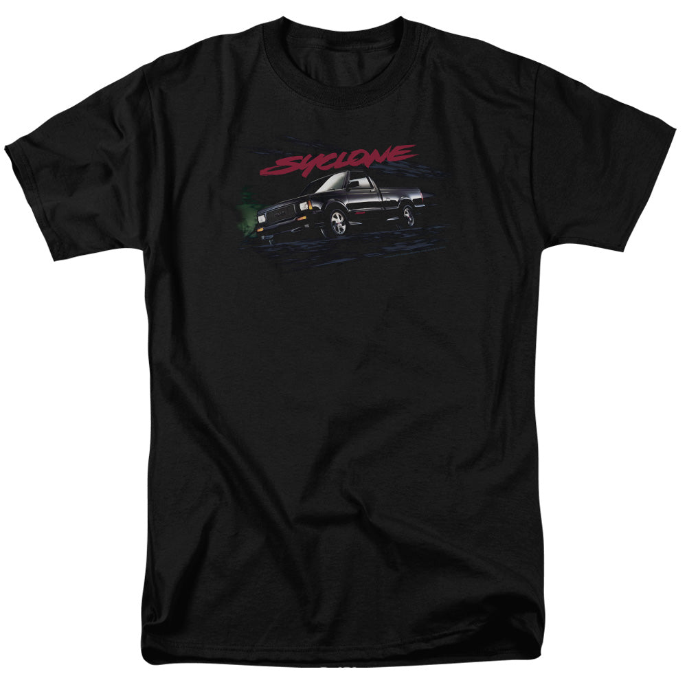 AN OFFCIALLY LICENSED GMC SYCLONE MEN'S REGULAR FIT T-SHIRT BLACK