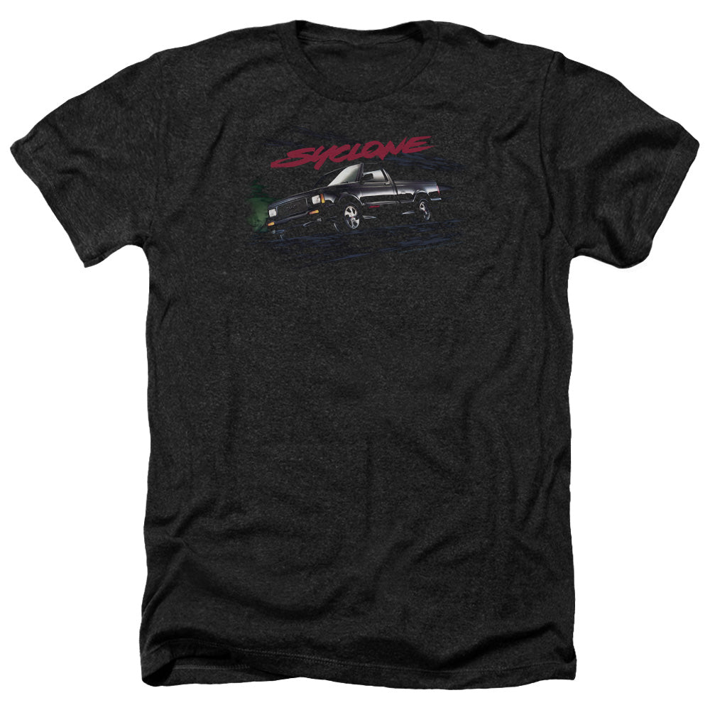 AN OFFCIALLY LICENSED GMC SYCLONE MEN'S HEATHER T-SHIRT CHARCOAL