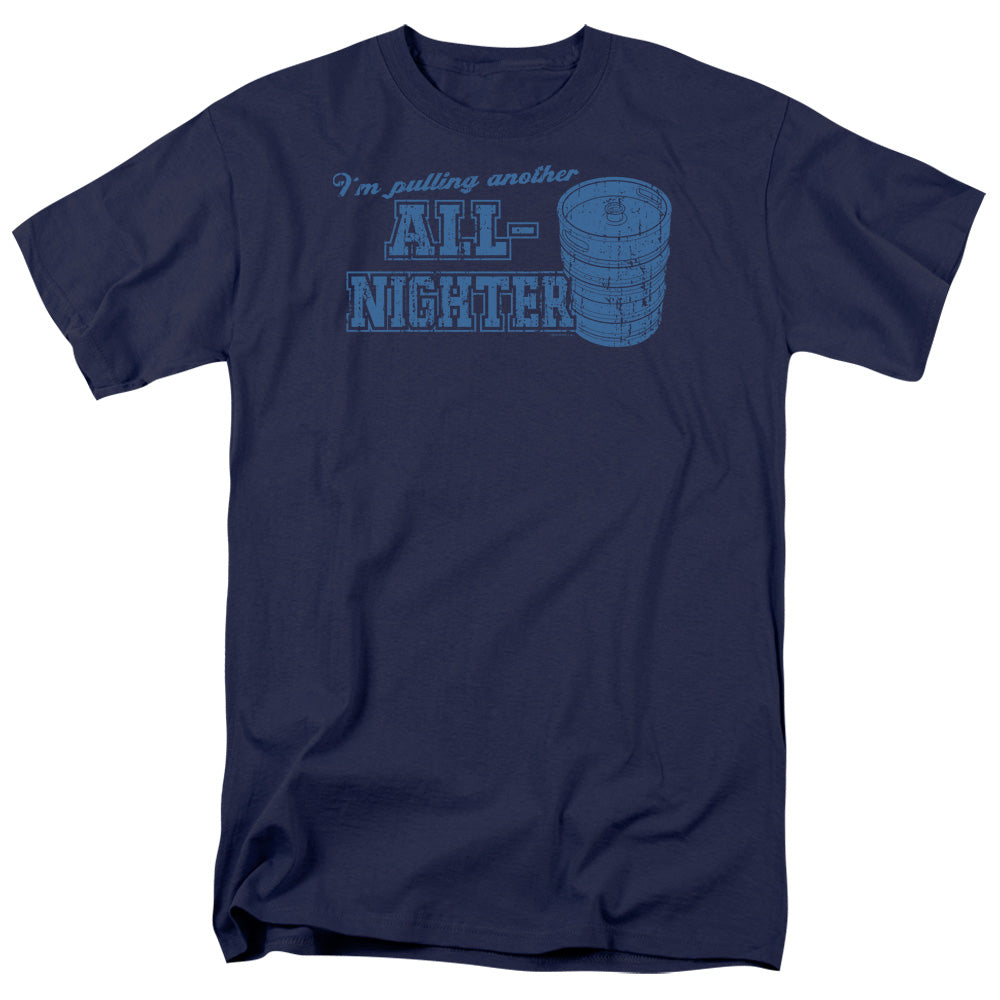 AN OFFCIALLY LICENSED ALL NIGHTER ALL NIGHTER MEN'S REGULAR FIT T-SHIRT BLACK
