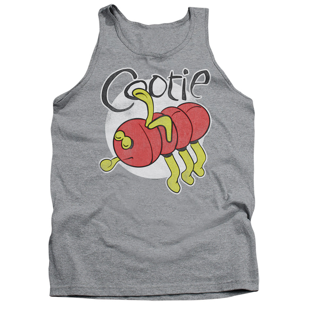 AN OFFCIALLY LICENSED COOTIE COOTIE ADULT UNISEX TANK TOP ATHLETIC HEATHER
