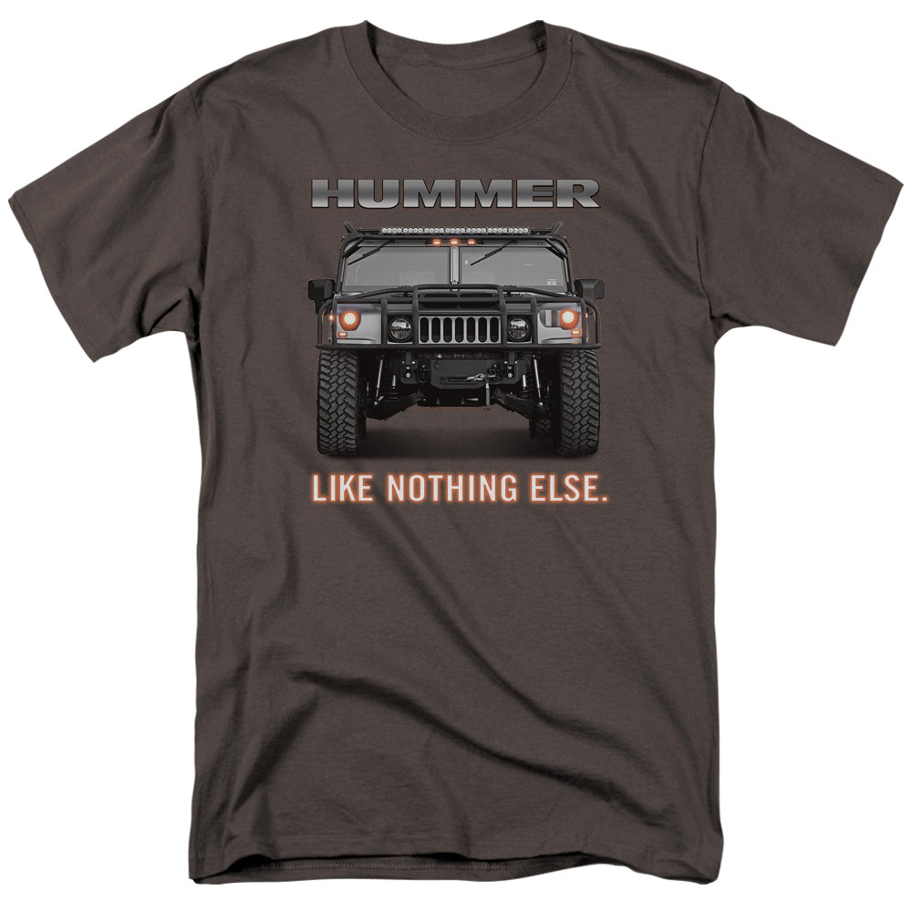 AN OFFCIALLY LICENSED HUMMER LIKE NOTHING ELSE MEN'S REGULAR FIT T-SHIRT CHARCOAL
