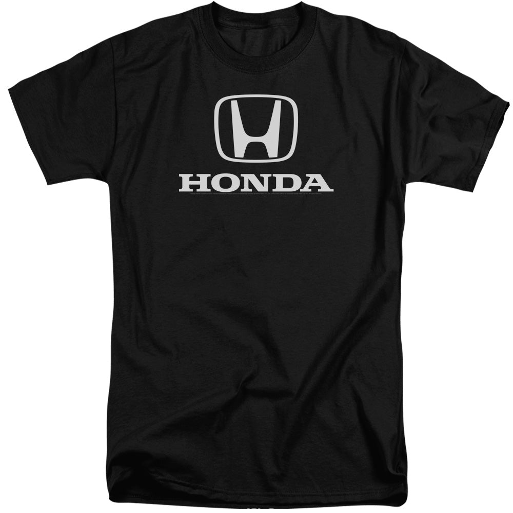 AN OFFCIALLY LICENSED HONDA STANDARD LOGO MEN'S TALL FIT T-SHIRT BLACK