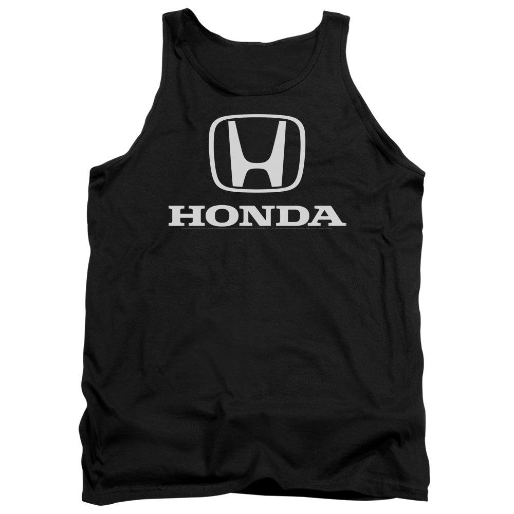 AN OFFCIALLY LICENSED HONDA STANDARD LOGO ADULT UNISEX TANK TOP BLACK