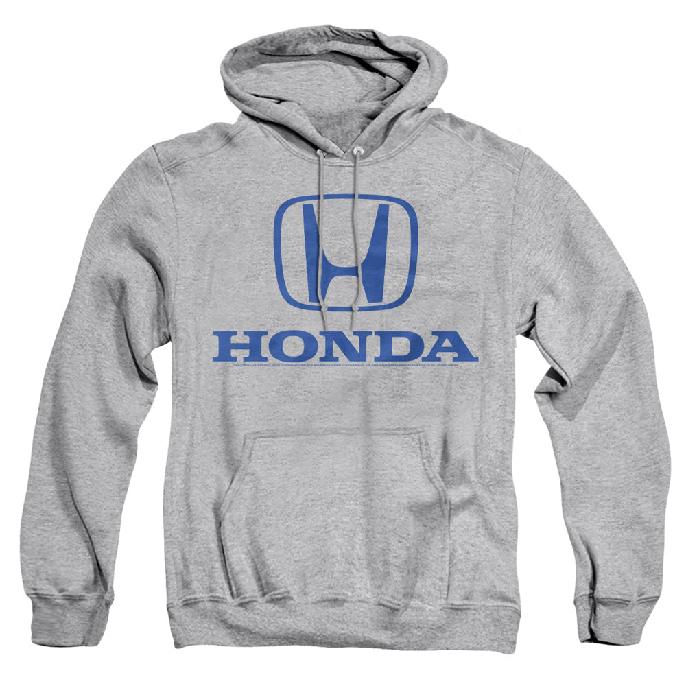 AN OFFCIALLY LICENSED HONDA STANDARD LOGO ADULT UNISEX PULLOVER HOODIE ATHLETIC HEATHER