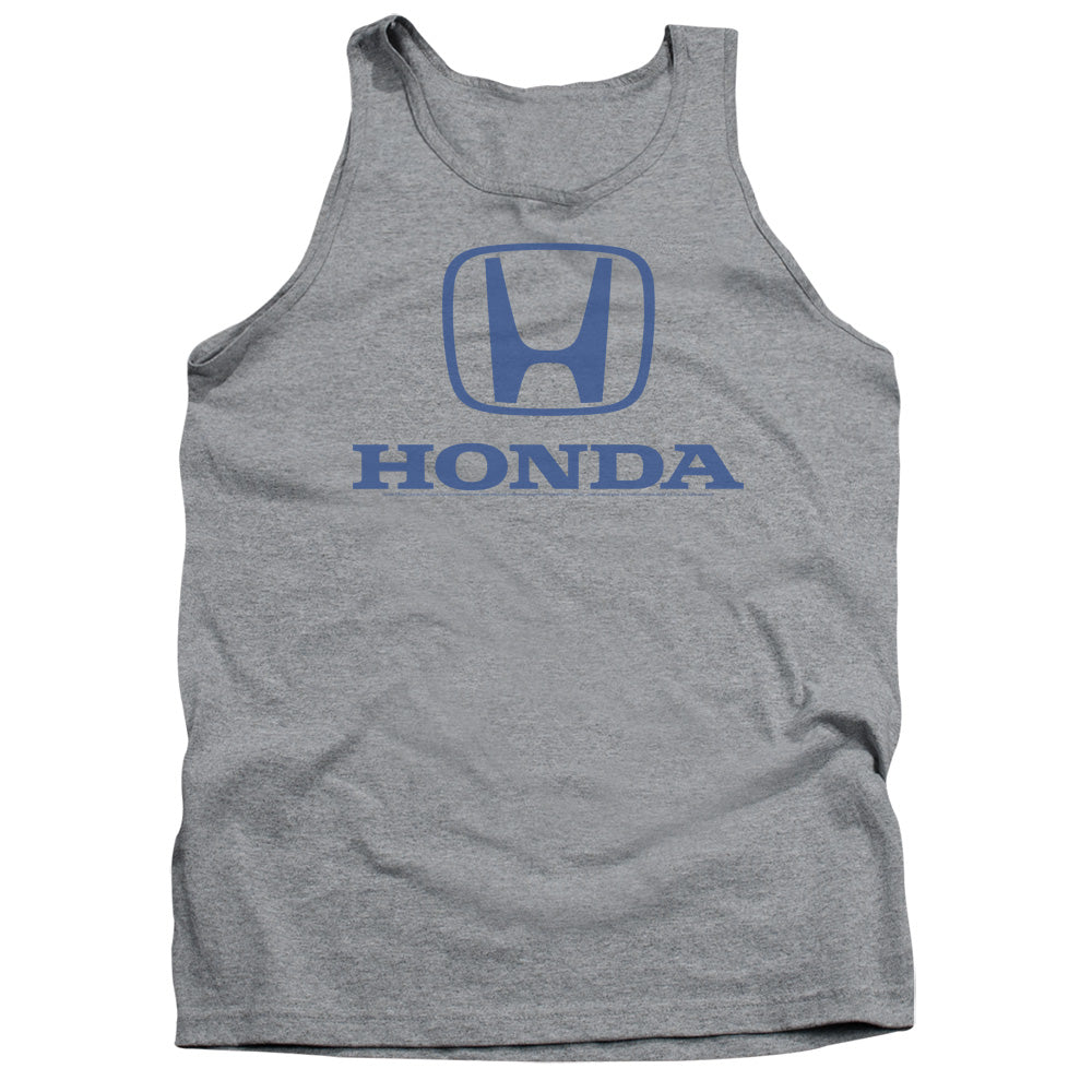 AN OFFCIALLY LICENSED HONDA STANDARD LOGO ADULT UNISEX TANK TOP ATHLETIC HEATHER