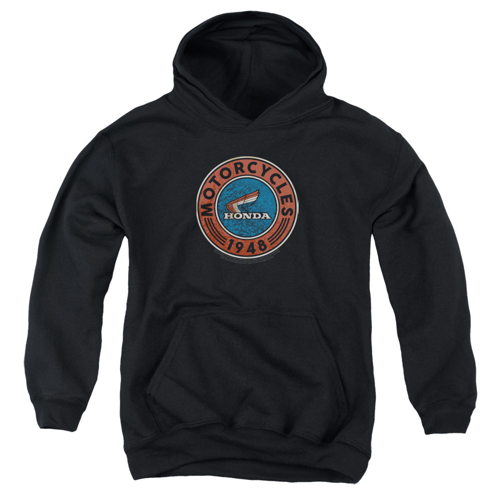AN OFFCIALLY LICENSED HONDA MOTORCYCLE YOUTH HOODIE BLACK