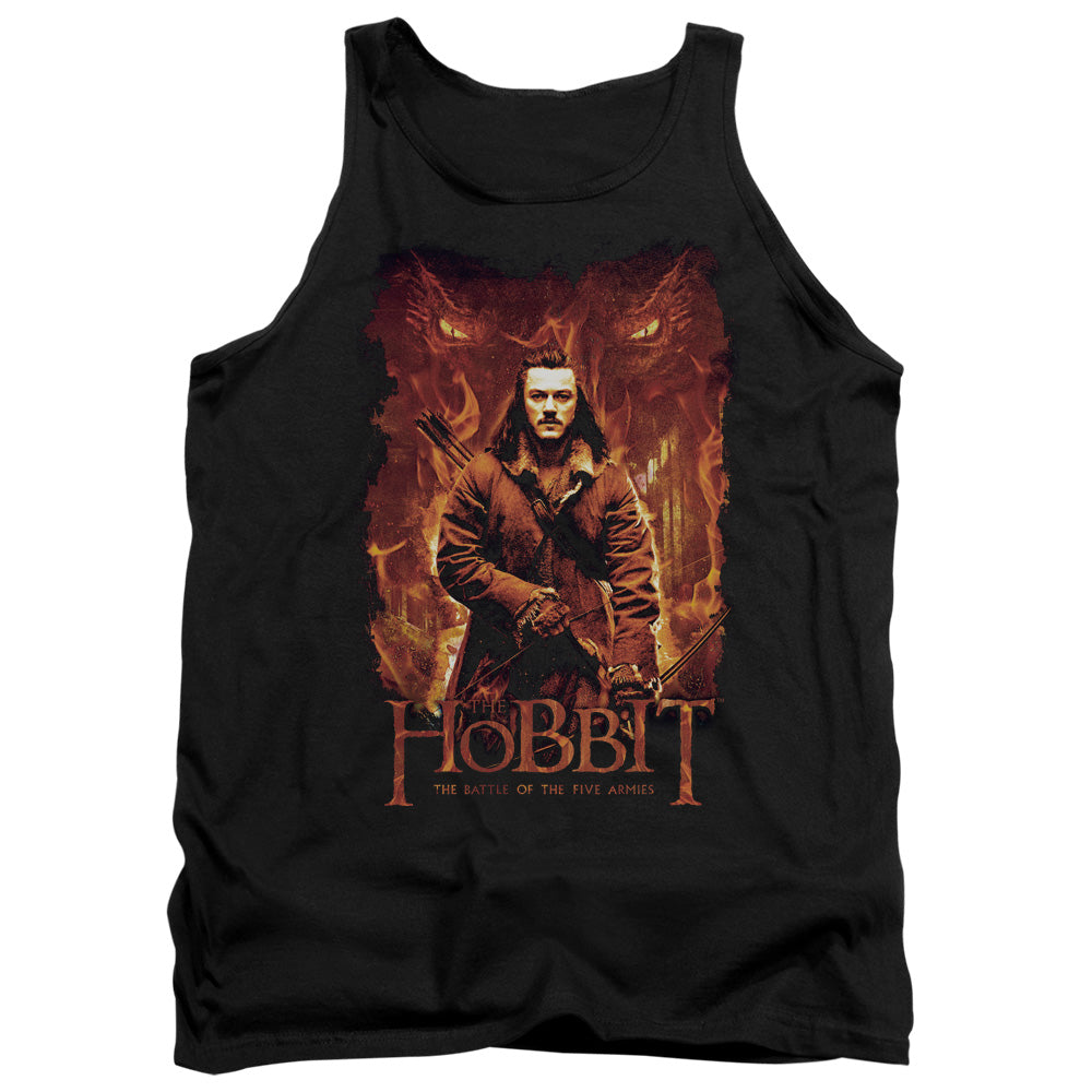 AN OFFCIALLY LICENSED HOBBIT FATES ADULT UNISEX TANK TOP BLACK