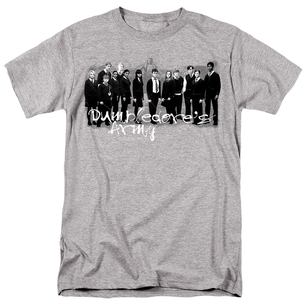 AN OFFCIALLY LICENSED HARRY POTTER AND THE ORDER OF PHOENIX DA SQUAD MEN'S REGULAR FIT T-SHIRT CHARCOAL