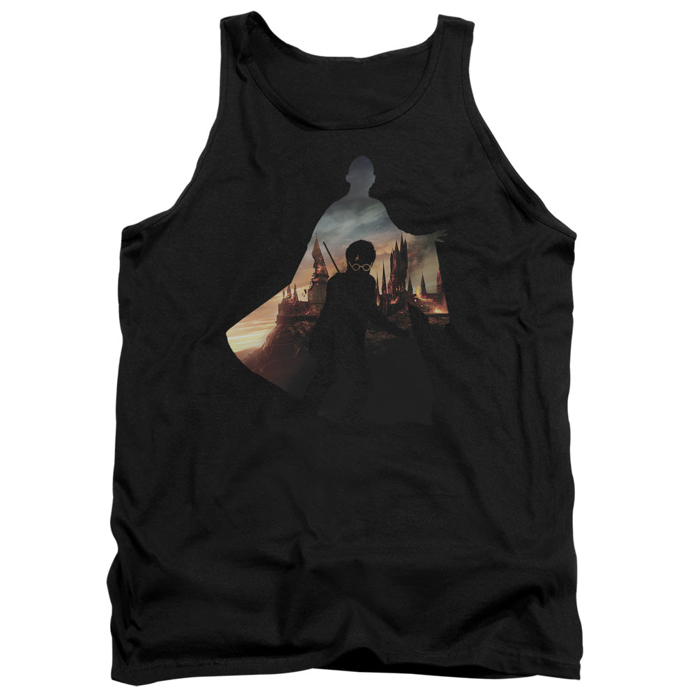 AN OFFCIALLY LICENSED HARRY POTTER VOLDEMORT LOOMS ADULT UNISEX TANK TOP BLACK