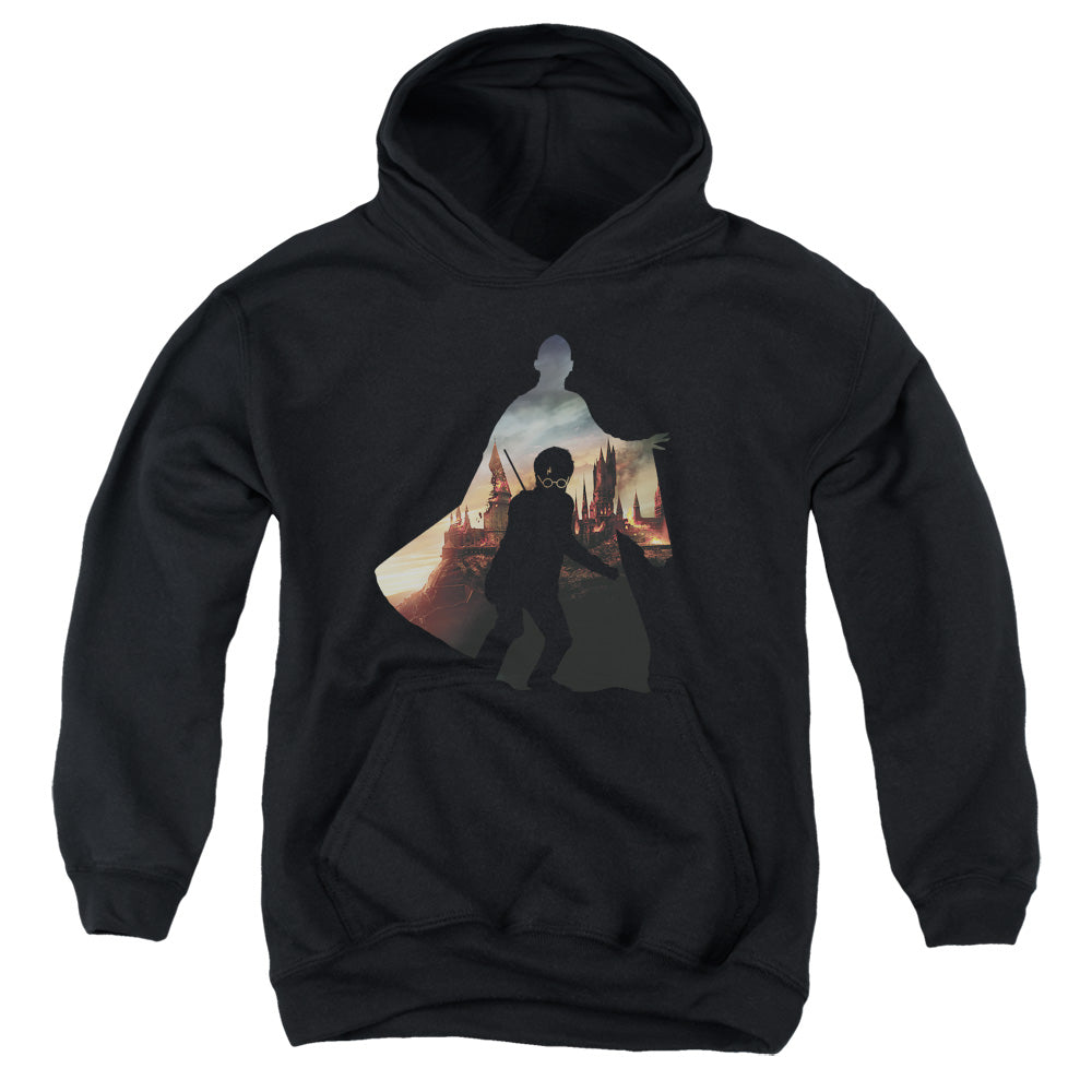 AN OFFCIALLY LICENSED HARRY POTTER VOLDEMORT LOOMS YOUTH HOODIE BLACK