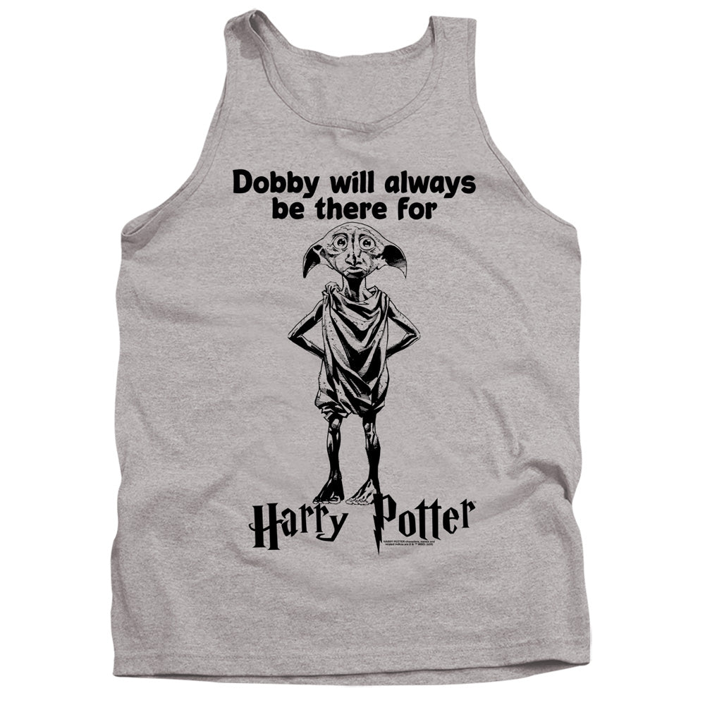 AN OFFCIALLY LICENSED HARRY POTTER ALWAYS BE THERE ADULT UNISEX TANK TOP ATHLETIC HEATHER