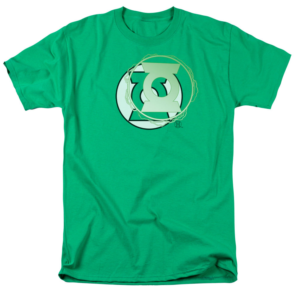 AN OFFCIALLY LICENSED JLA GL ENERGY LOGO MEN'S REGULAR FIT T-SHIRT KELLY GREEN