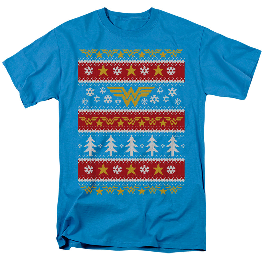 AN OFFCIALLY LICENSED DC WONDER WOMAN WONDER WOMAN CHRISTMAS SWEATER
MEN'S REGULAR FIT T-SHIRT TURQUOISE
