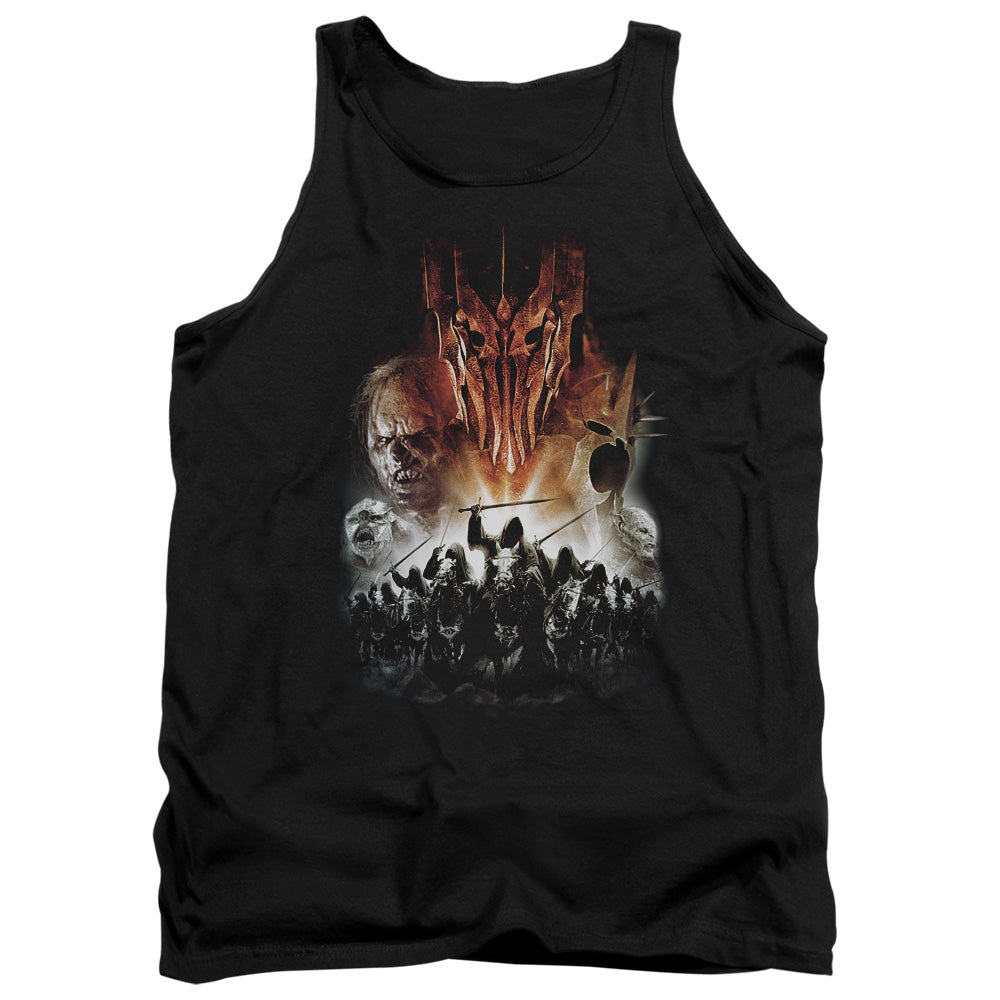 AN OFFCIALLY LICENSED LOR EVIL RISING ADULT UNISEX TANK TOP BLACK