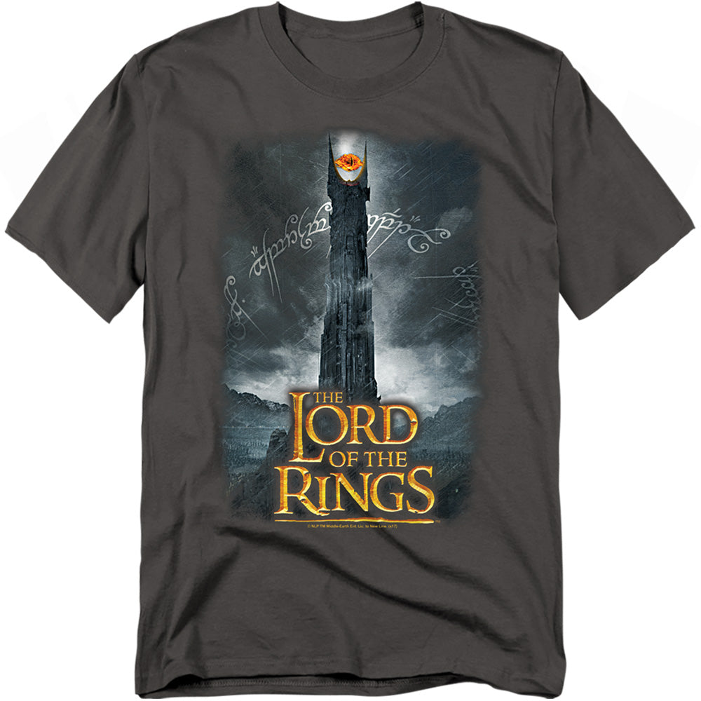 AN OFFCIALLY LICENSED LOR ALWAYS WATCHING MEN'S REGULAR FIT T-SHIRT CHARCOAL
