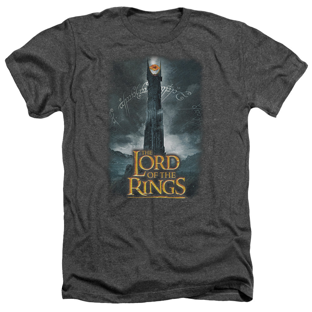 AN OFFCIALLY LICENSED LOR ALWAYS WATCHING MEN'S HEATHER T-SHIRT CHARCOAL