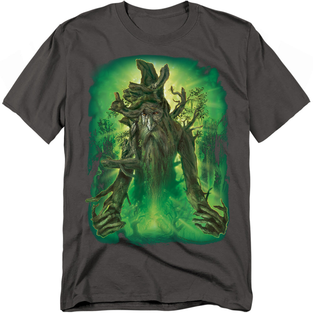 AN OFFCIALLY LICENSED LOR TREEBEARD MEN'S REGULAR FIT T-SHIRT HUNTER GREEN