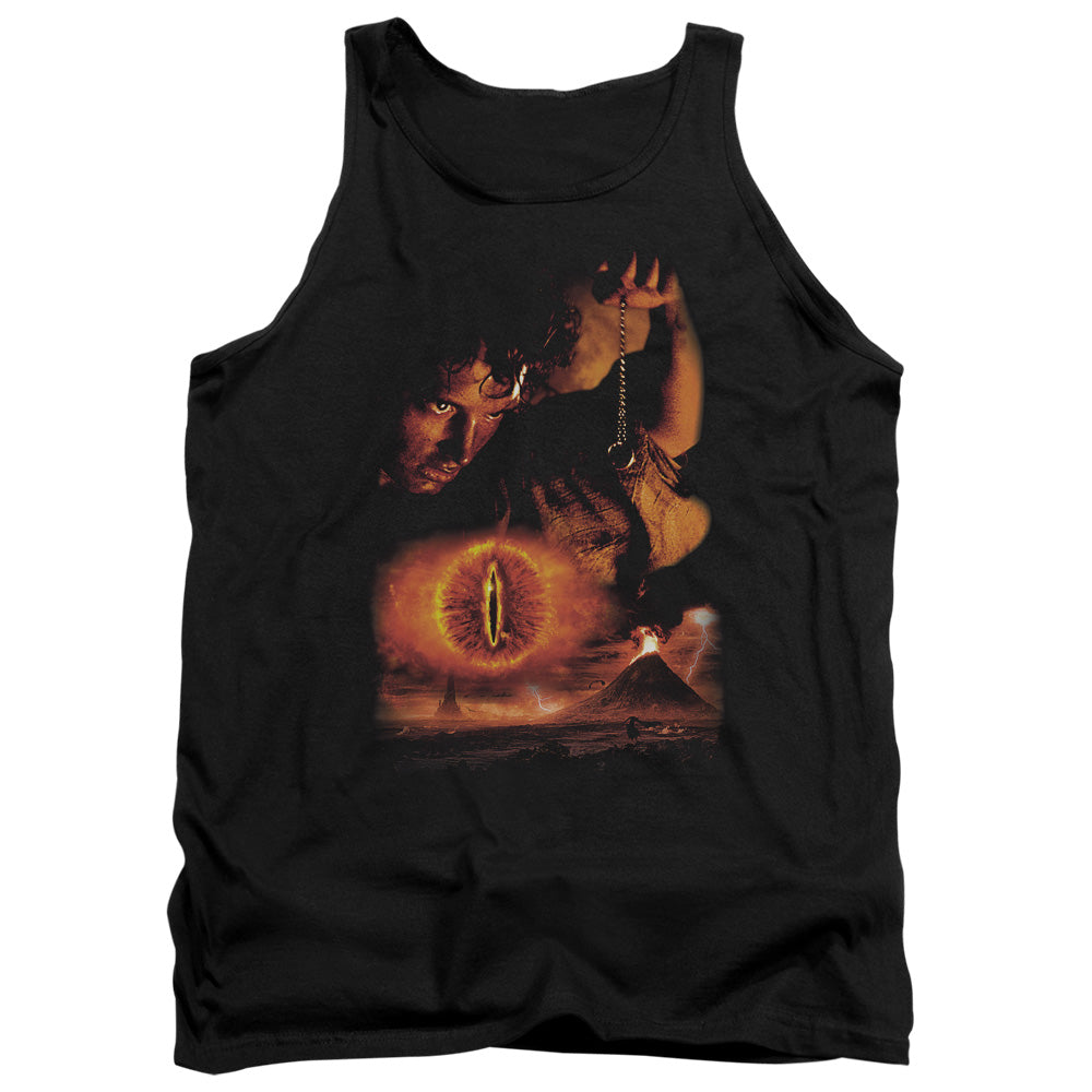 AN OFFCIALLY LICENSED LOR DESTROY THE RING ADULT UNISEX TANK TOP BLACK