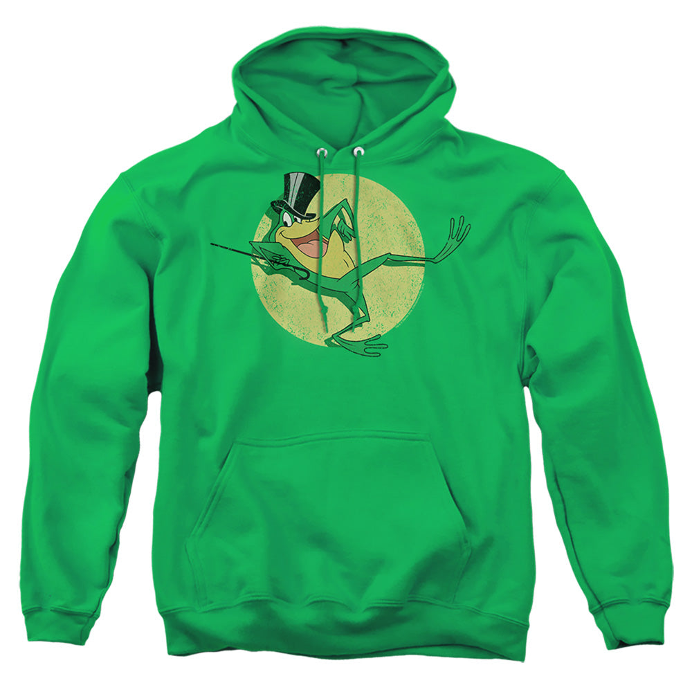 AN OFFCIALLY LICENSED LOONEY TUNES HELLO MY BABY ADULT UNISEX PULLOVER HOODIE KELLY GREEN
