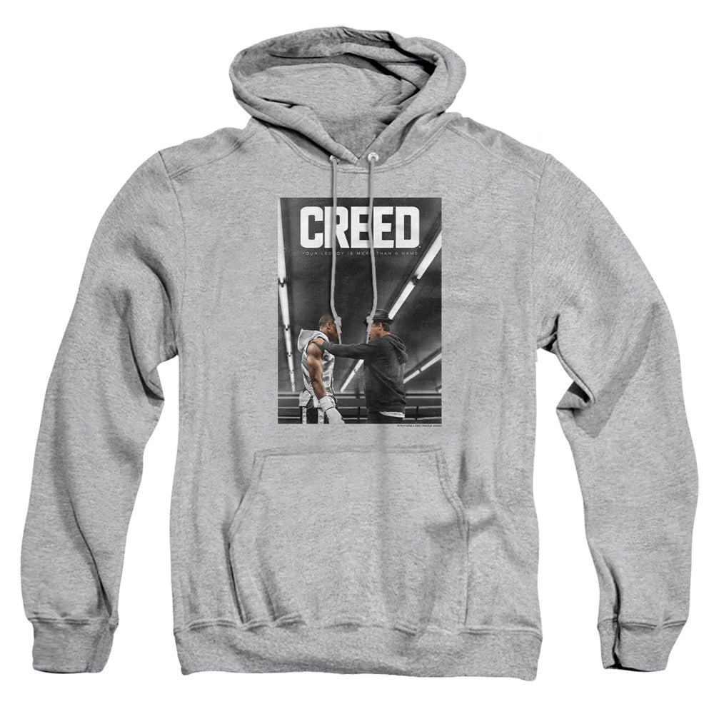 AN OFFCIALLY LICENSED CREED POSTER ADULT UNISEX PULLOVER HOODIE ATHLETIC HEATHER