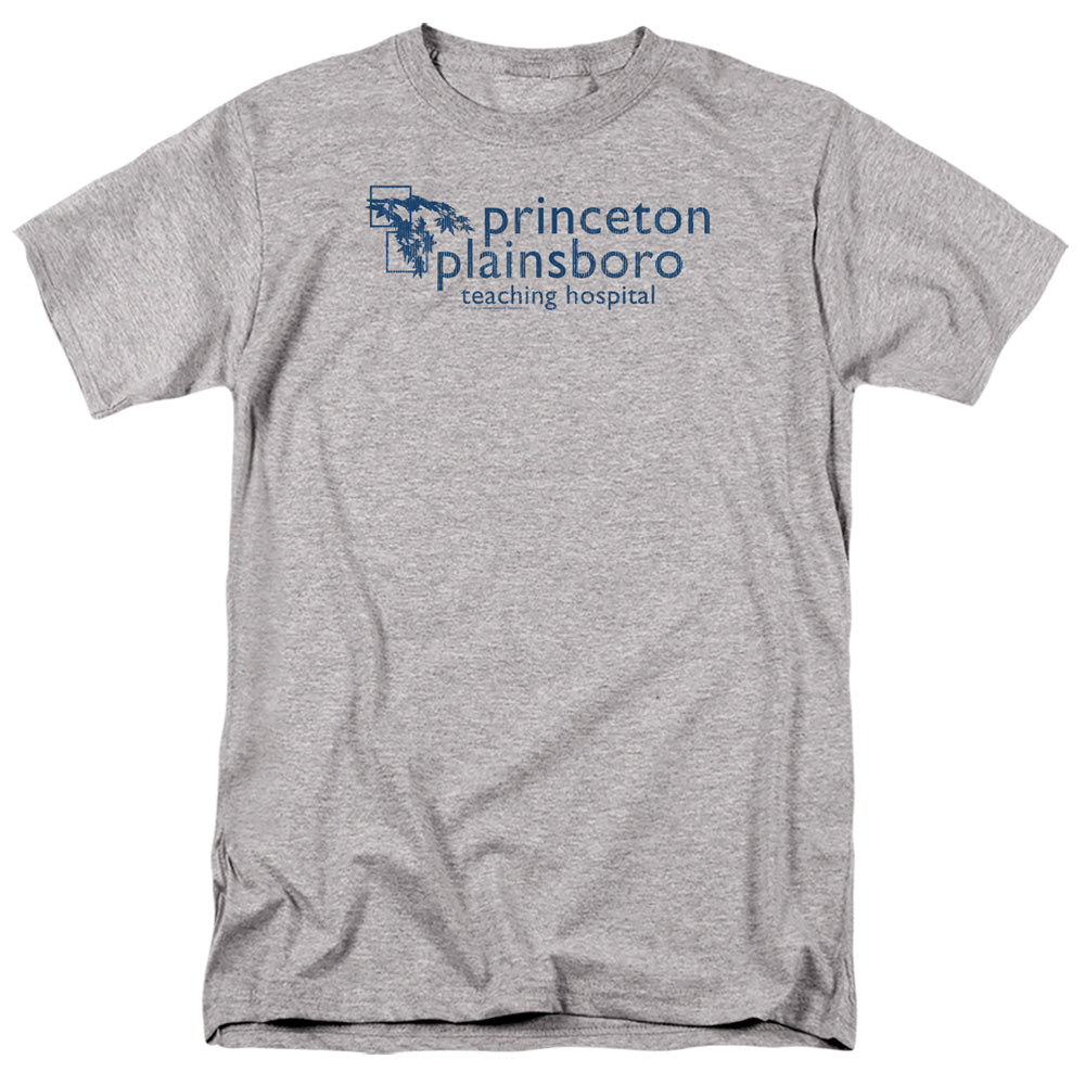AN OFFCIALLY LICENSED HOUSE PRINCETON PLAINSBORO MEN'S REGULAR FIT T-SHIRT ATHLETIC HEATHER