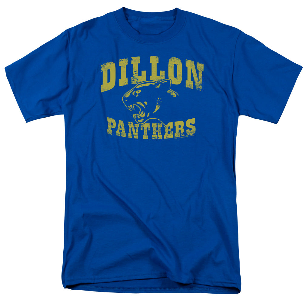 AN OFFCIALLY LICENSED FRIDAY NIGHT LIGHTS PANTHERS MEN'S REGULAR FIT T-SHIRT ROYAL