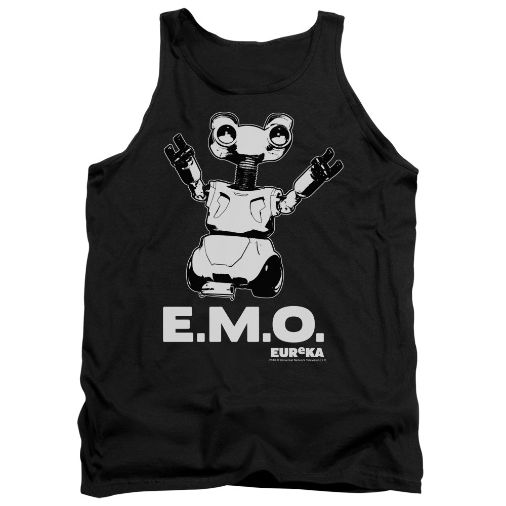 AN OFFCIALLY LICENSED EUREKA EMO ADULT UNISEX TANK TOP BLACK