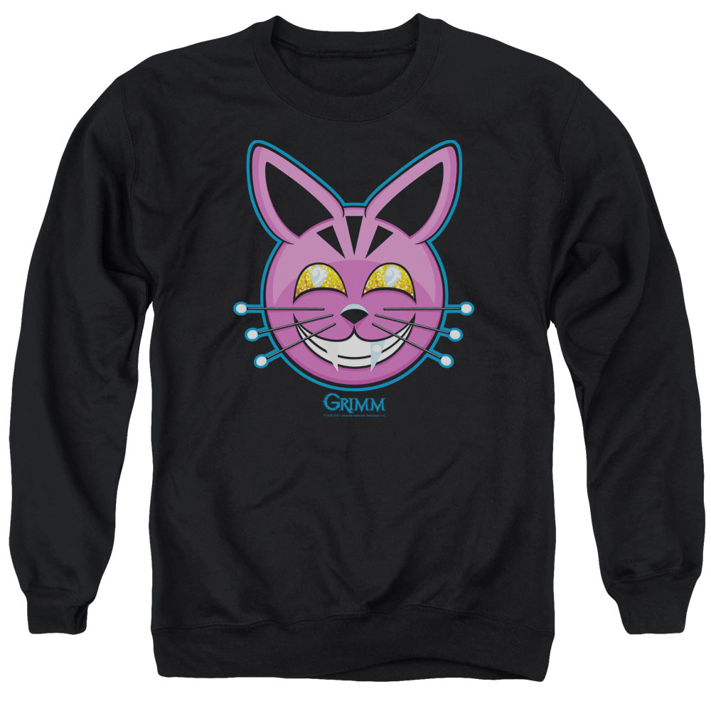 AN OFFCIALLY LICENSED GRIMM RETCHID KAT ADULT UNISEX CREWNECK SWEATSHIRT BLACK