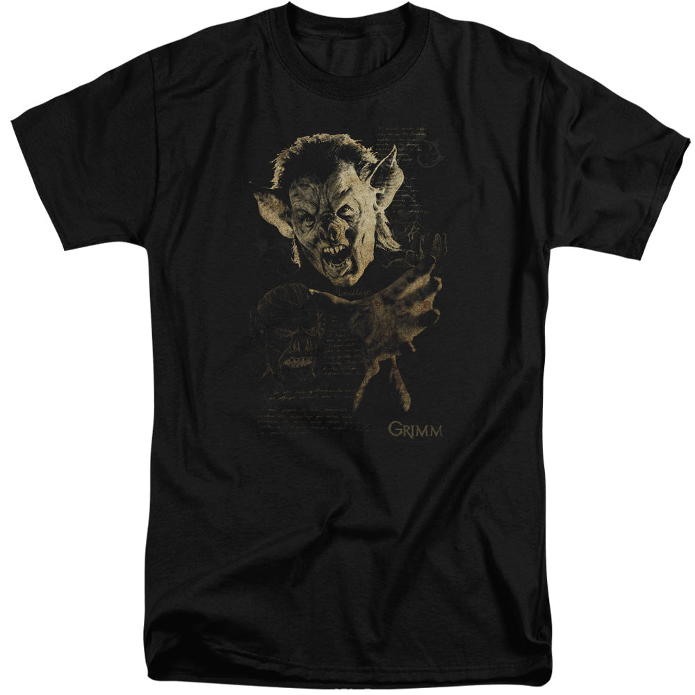 AN OFFCIALLY LICENSED GRIMM MURCIELAGO MEN'S TALL FIT T-SHIRT BLACK