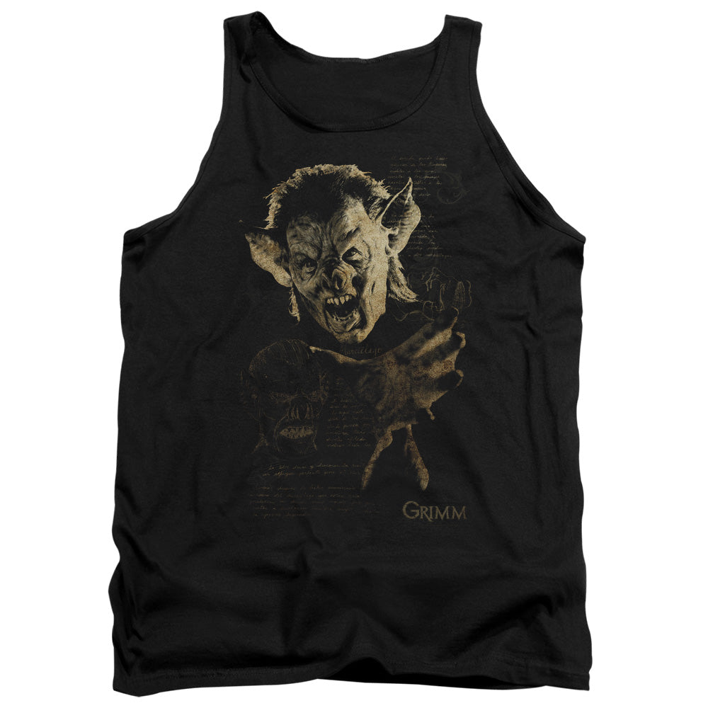 AN OFFCIALLY LICENSED GRIMM MURCIELAGO ADULT UNISEX TANK TOP BLACK