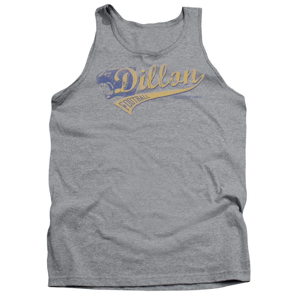 AN OFFCIALLY LICENSED FRIDAY NIGHT LIGHTS TEAM SPIRIT ADULT UNISEX TANK TOP ATHLETIC HEATHER